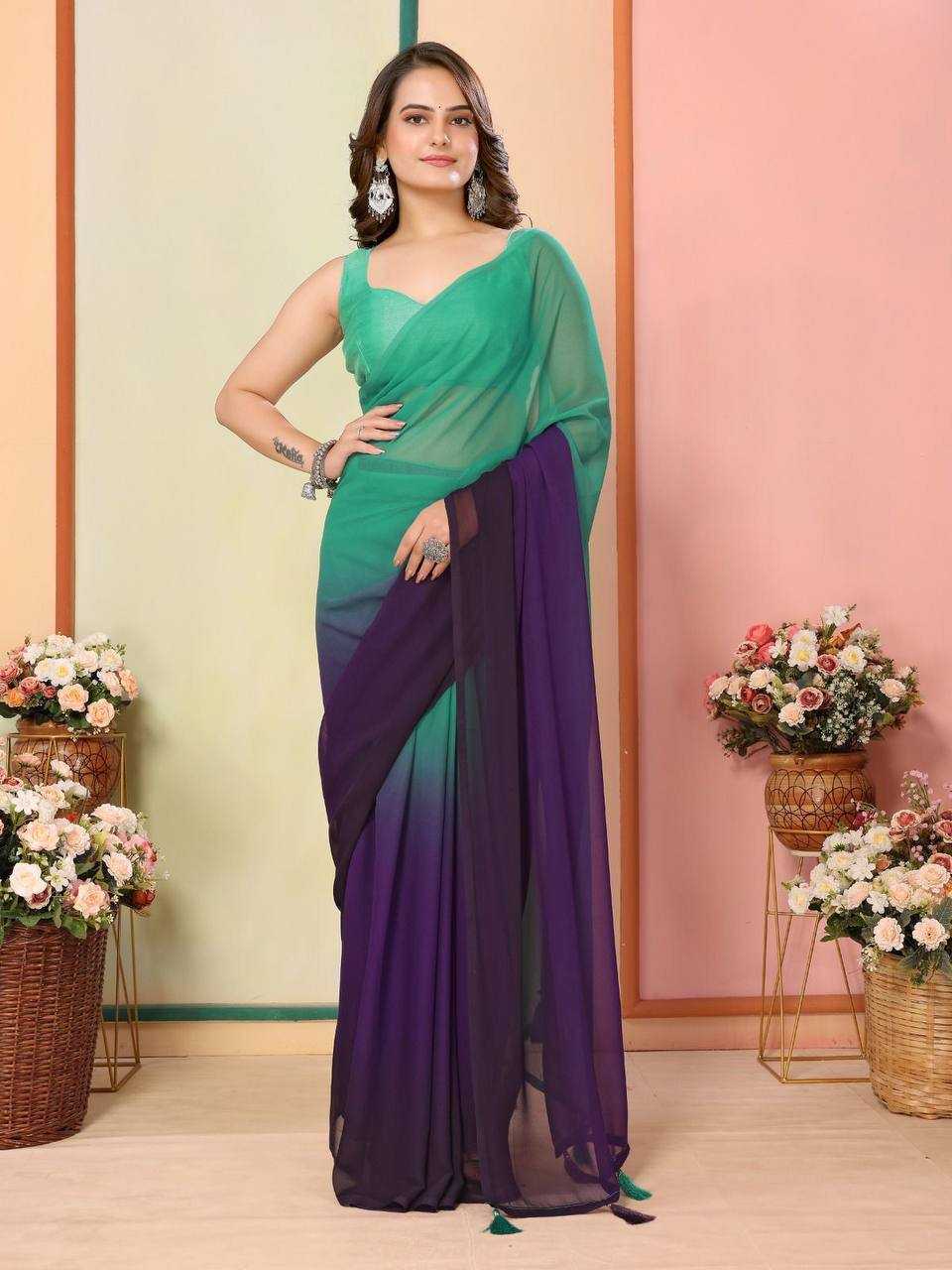 YNF FAUX GEORGETTE RSF 726 WHOLESALE SAREES MANUFACTURER     